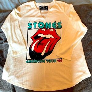 Rolling Stones waffle tee